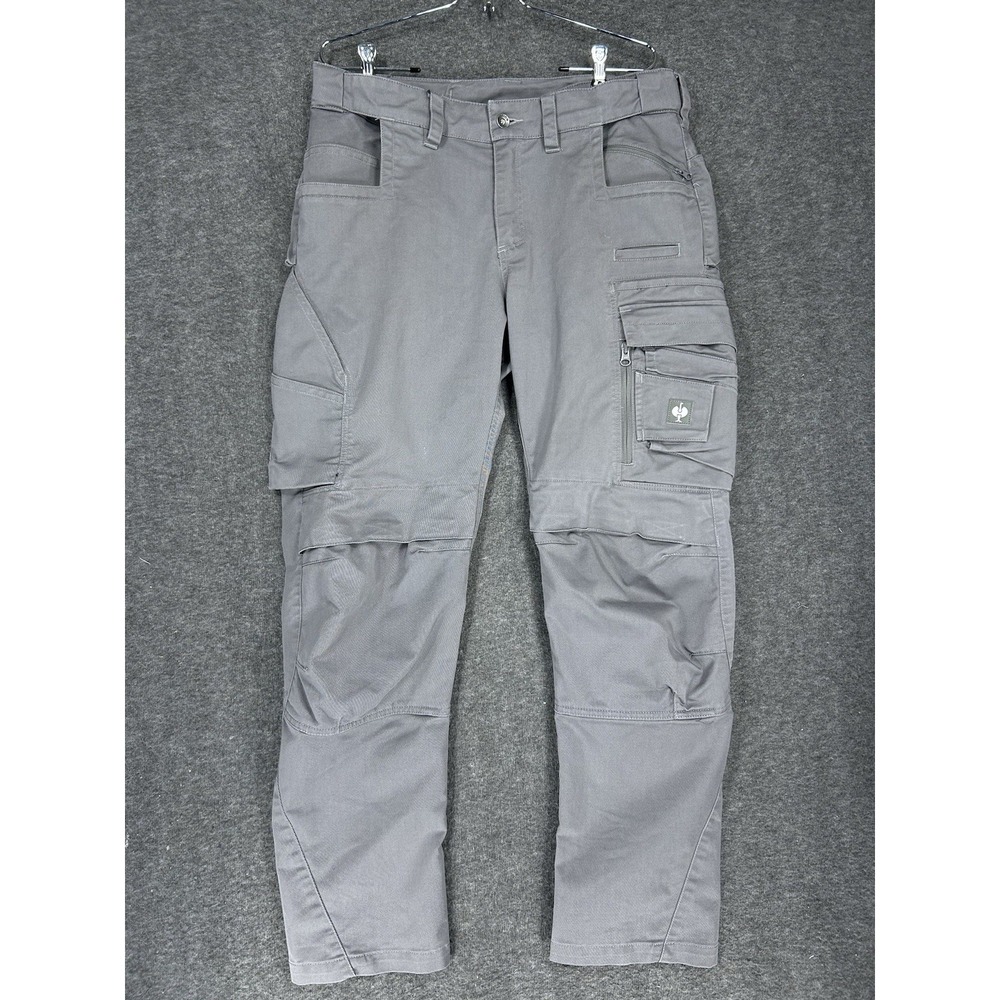 Engelbert Strauss Motion Ten Cargo Work Pants Mens 36x30 Gray Workwear